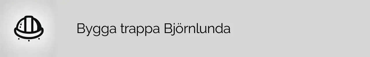 Bygga trappa Björnlunda